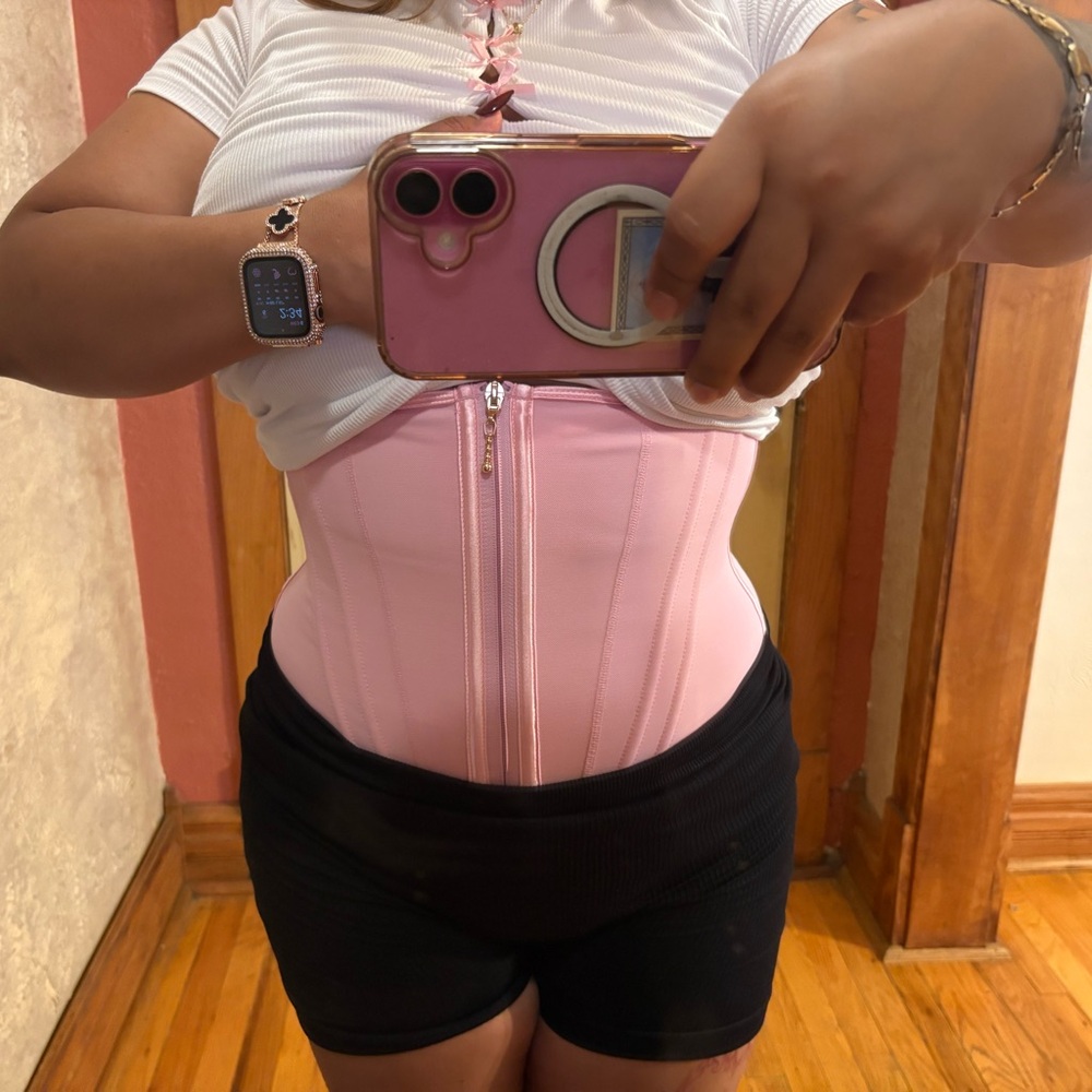 Pink Waist Trainer Corset